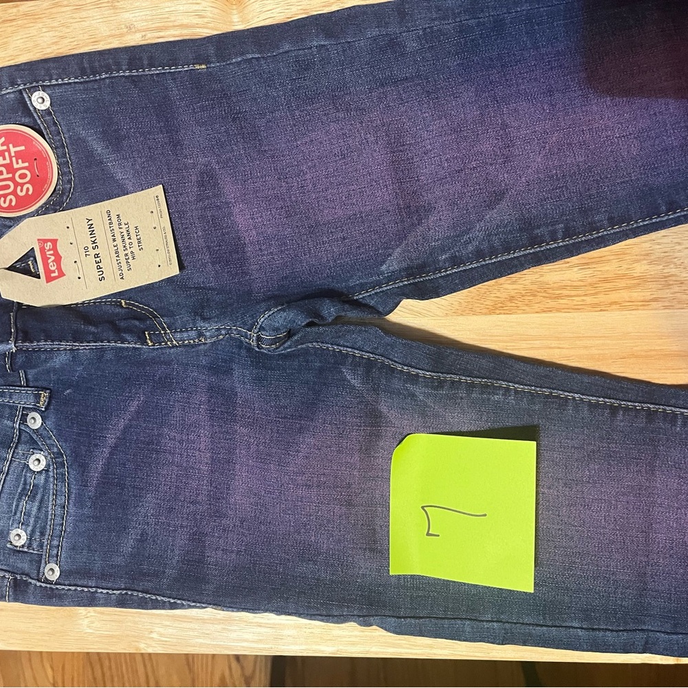 Levi's Girl Blue Jeans